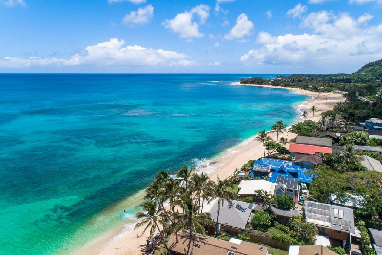 Hawaii Oceanfront Beach House Paradise On The Beach Family Activities Haleiwa Extérieur photo
