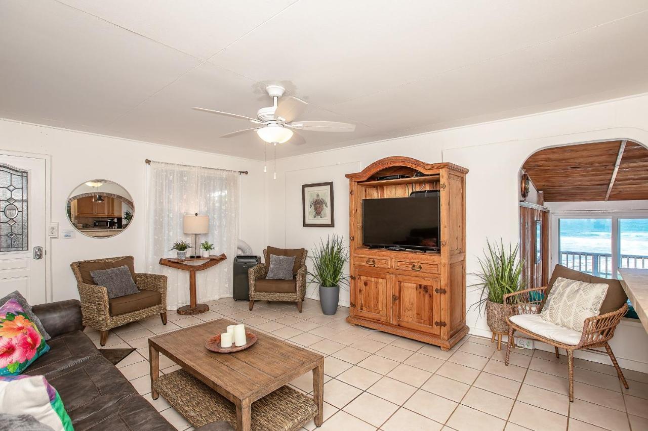Hawaii Oceanfront Beach House Paradise On The Beach Family Activities Haleiwa Extérieur photo